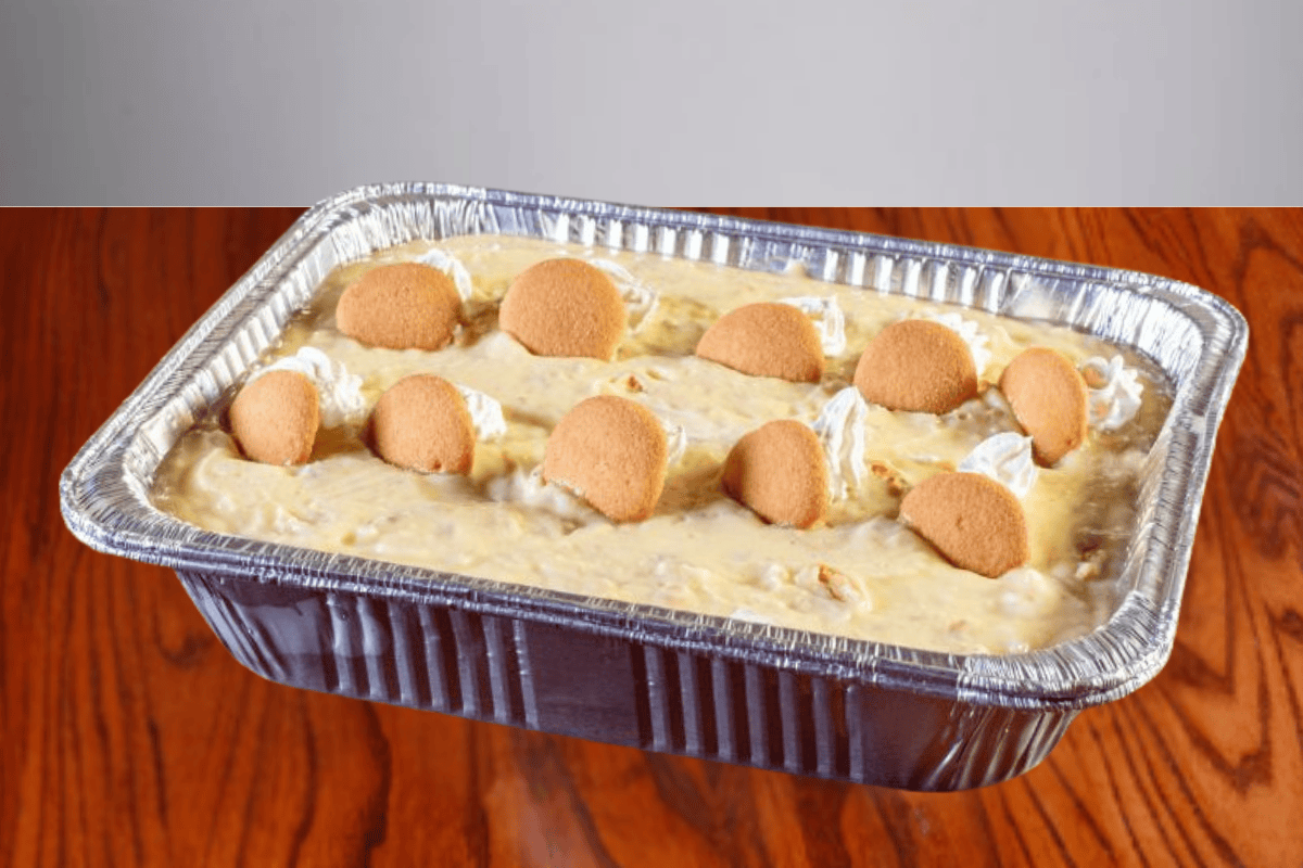 Pan of Banana Pudding
